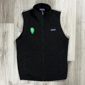 Patagonia Vintage Y2K Smart Recruiters Black Medium Vest